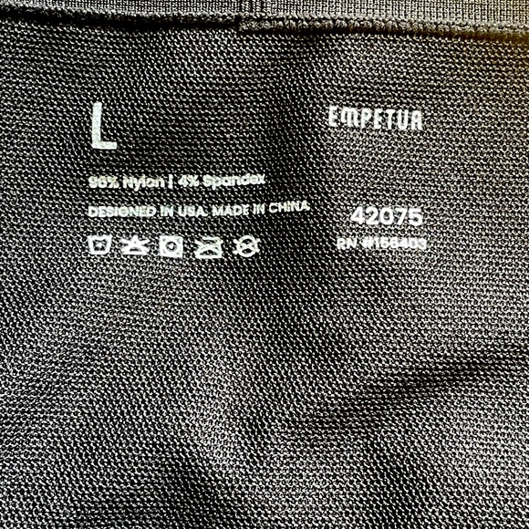 Black Seamless Leggings- L - Picture 3 of 3